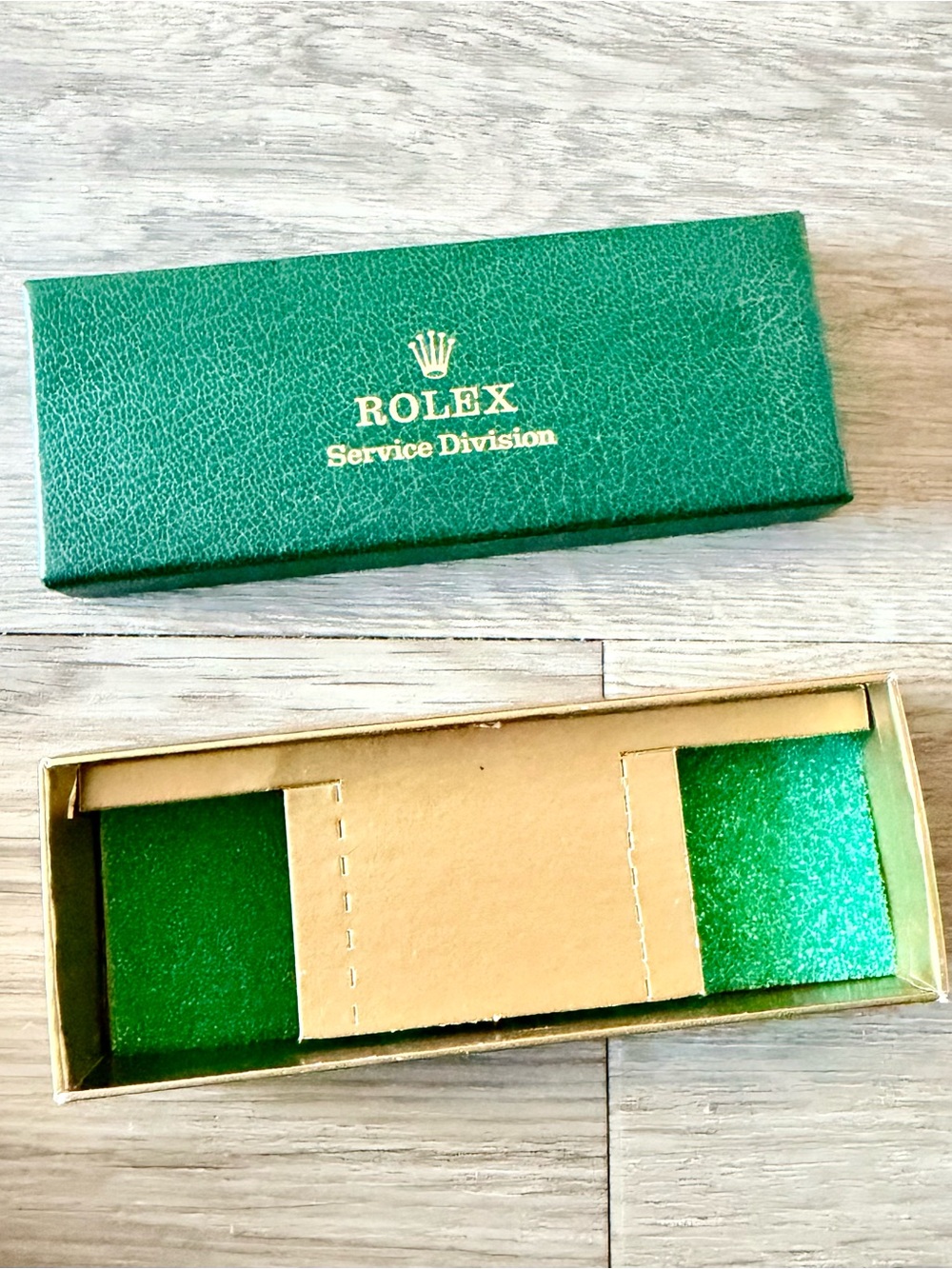 ROLEX Service Division Box 6x2.30x1.25”